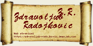 Zdravoljub Radojković vizit kartica